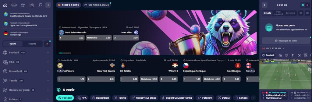 Booms Bet Casino paris sportifs