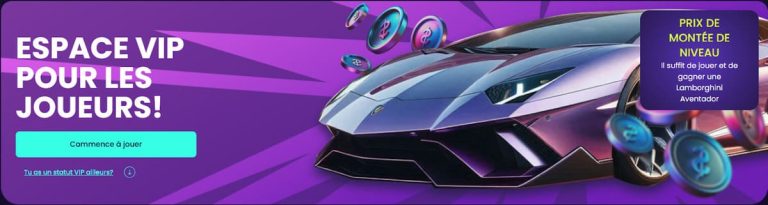 Booms Bet Casino programme VIP
