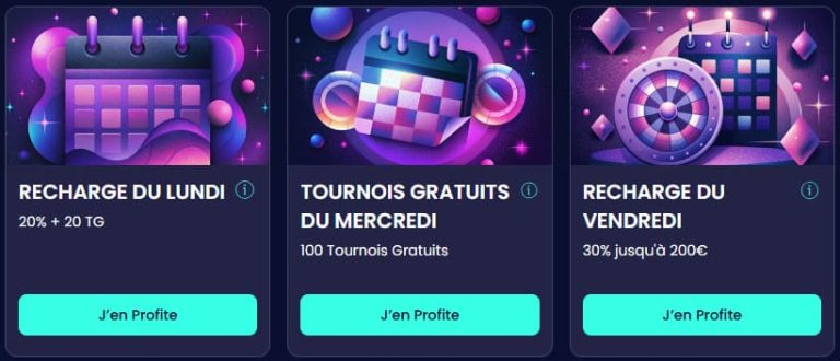 Booms Bet Casino tournois